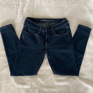 American Eagle Dark Wash Jeggings